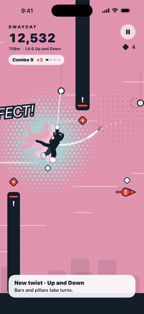 SwayCat screen 4
